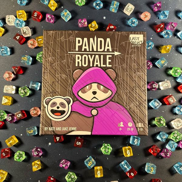 Panda Royale colorful custom dice