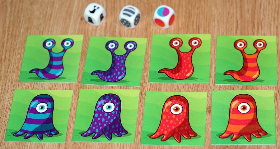 Panic Lab amoeba pattern tiles