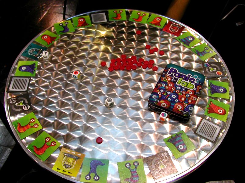Panic Lab being played