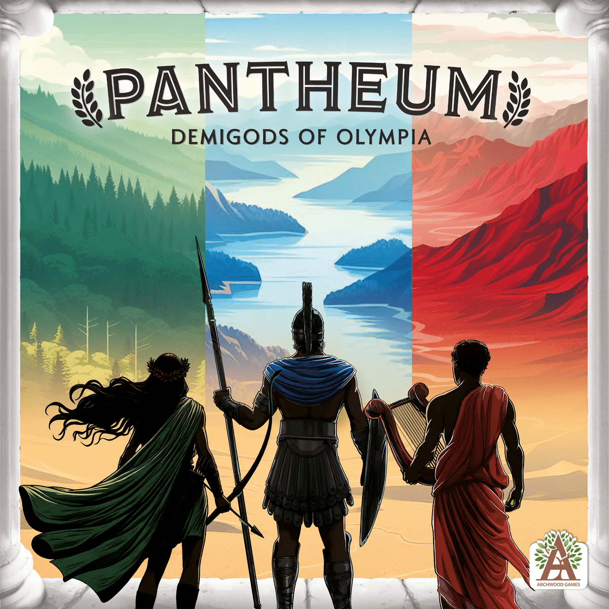 Pantheum: Demigods of Olympia box art