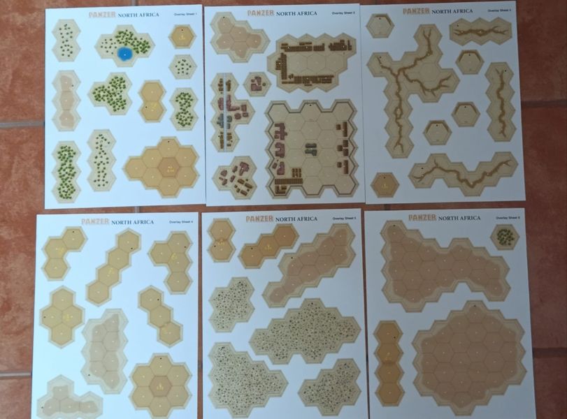 Panzer North Africa terrain overlays