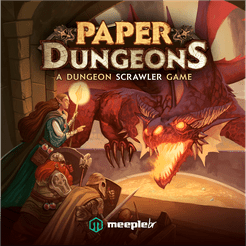 Paper Dungeons: A Dungeon Scrawler Game box art
