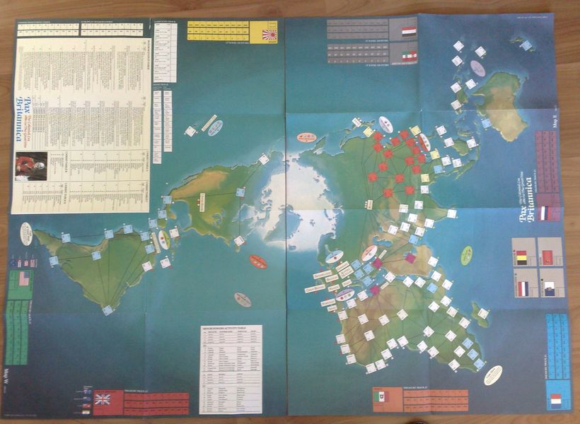 Pax Britannica world map