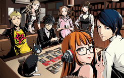 Persona 5 Print & Play Board Game box art