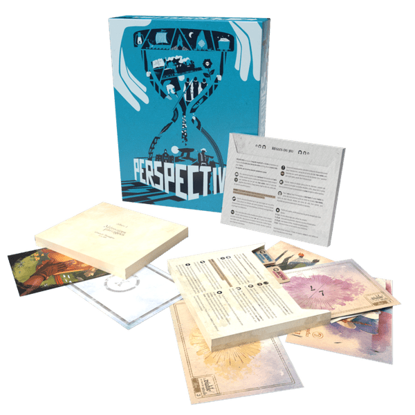 Perspectives Blue folders and investigation cards
