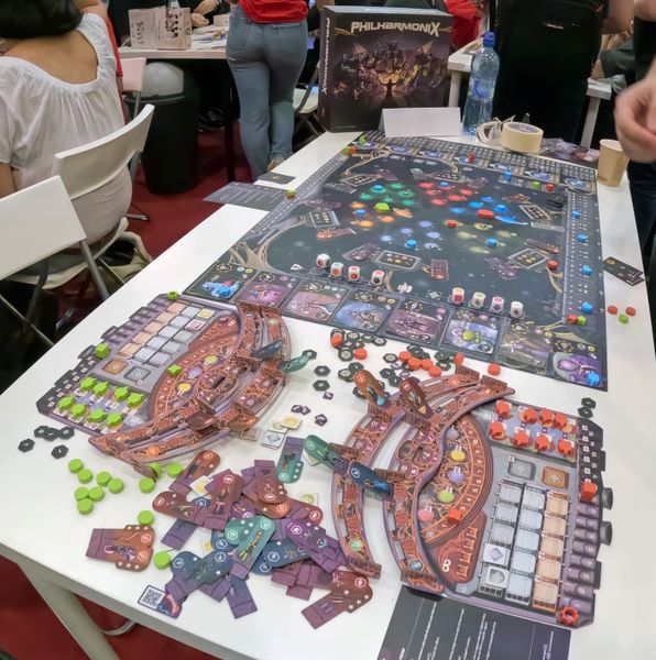 Philharmonix components displayed at SPIEL