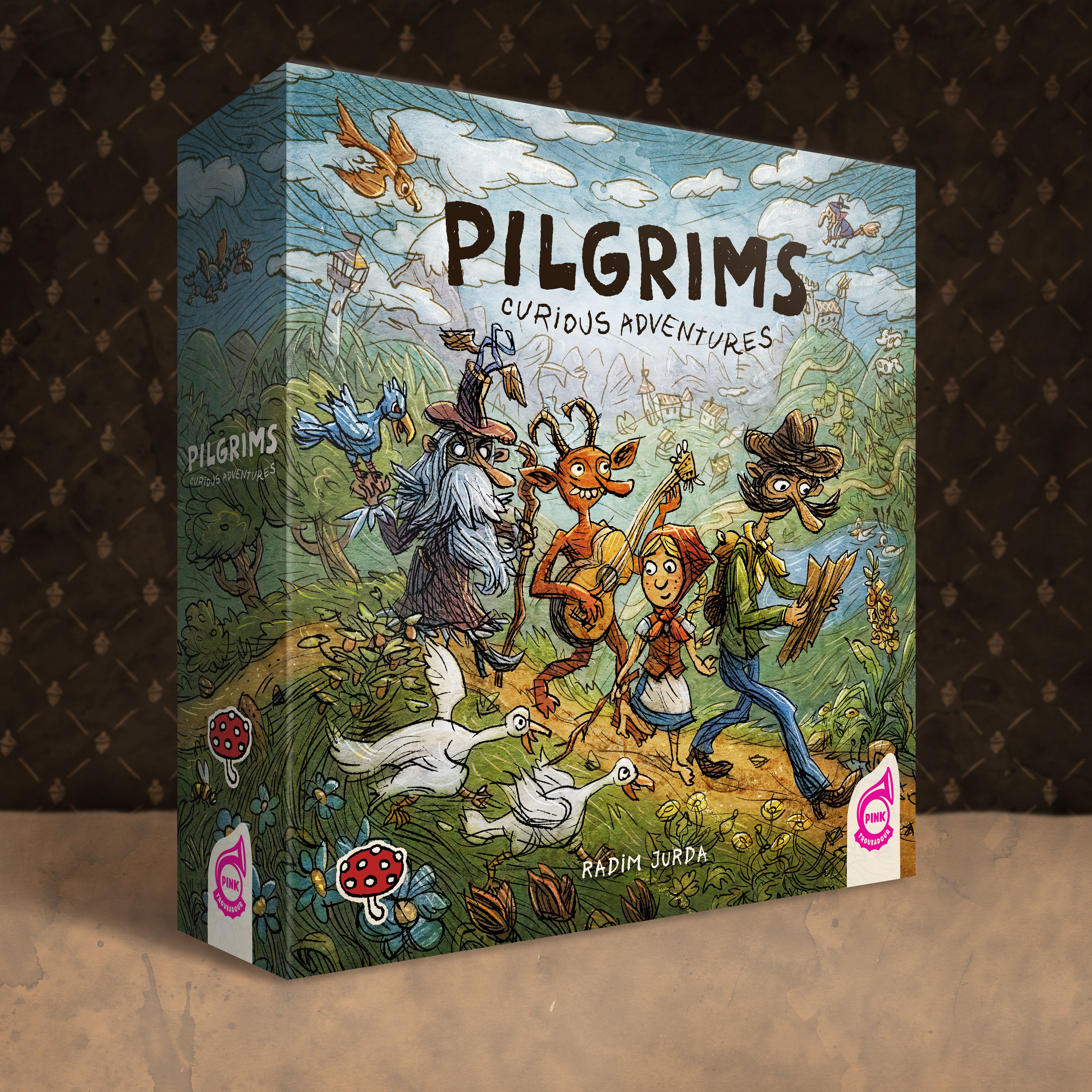 Pilgrims: Curious Adventures box art