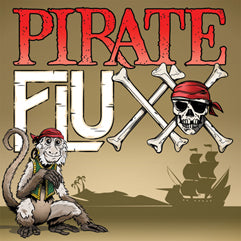 Pirate Fluxx illustrated pirate artwork