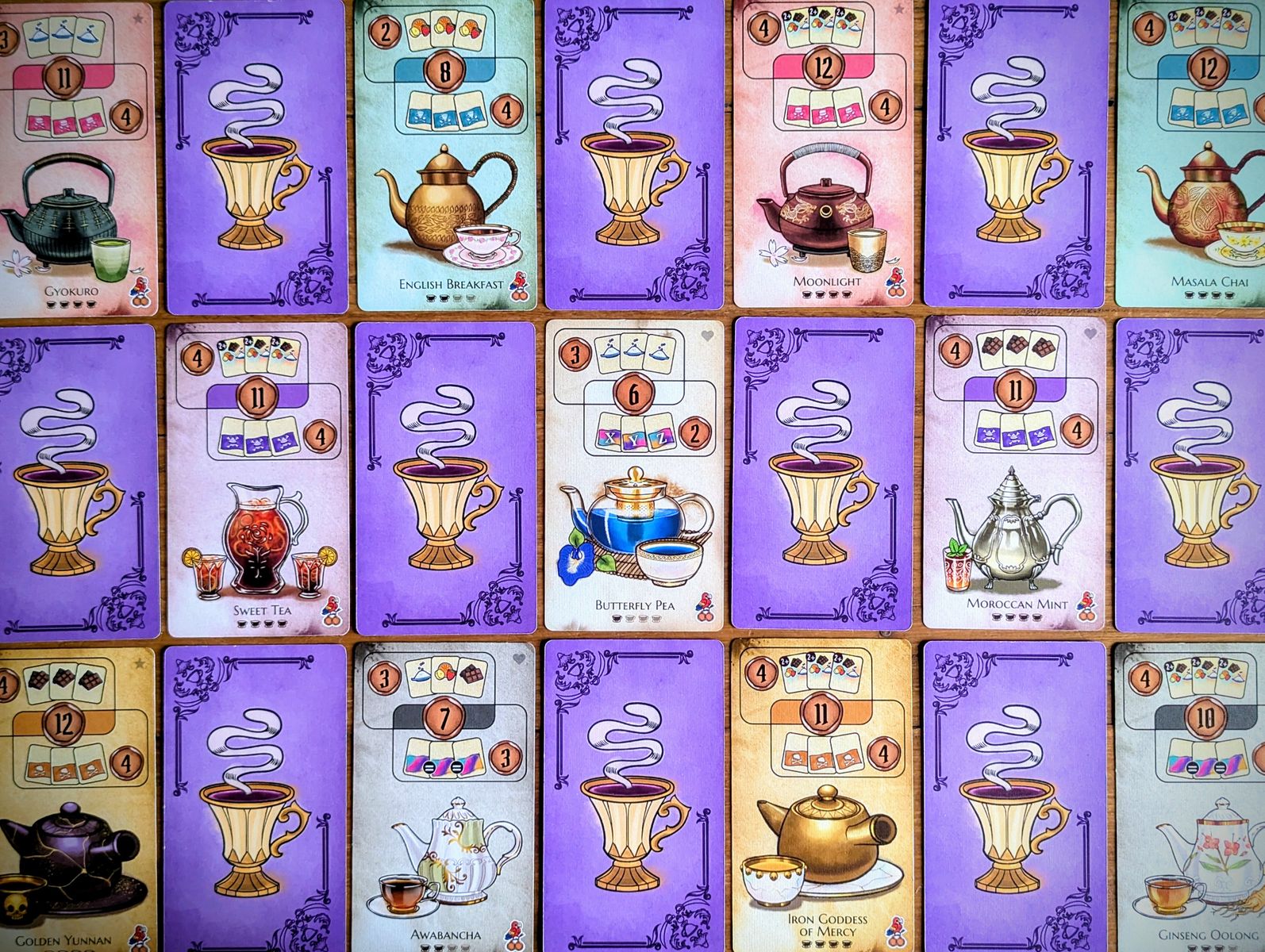 Pirates of the High Teas cards