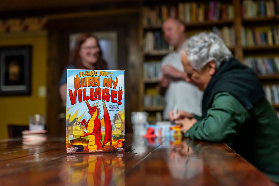 Please Don't Burn My Village game display