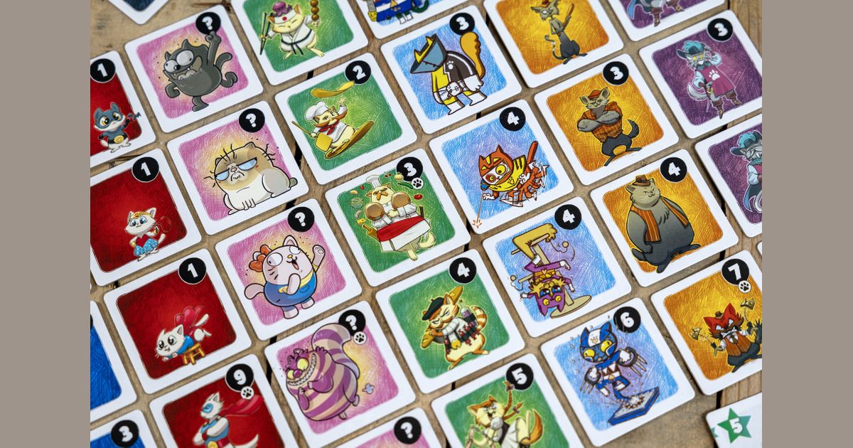 Pocket Cats game components