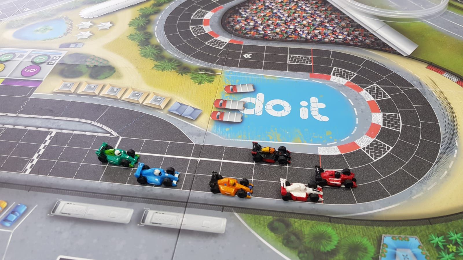 Pole Position miniature racing cars