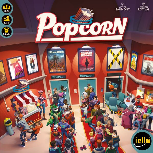Popcorn box art