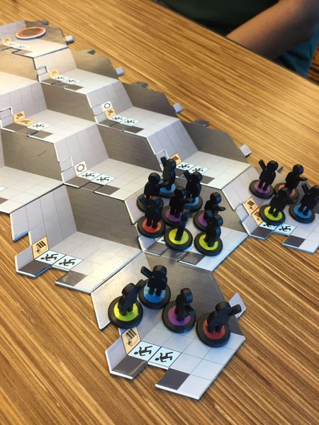 Portal board game components