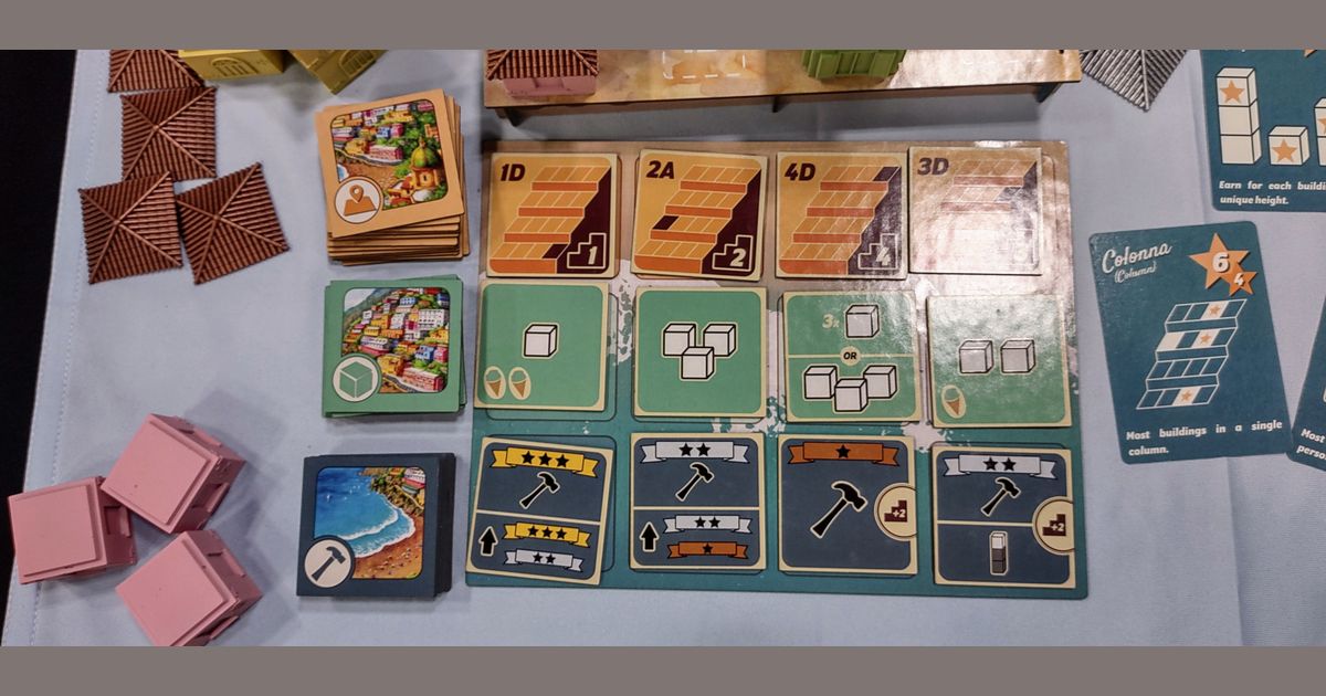 Positano simultaneous auction bid board