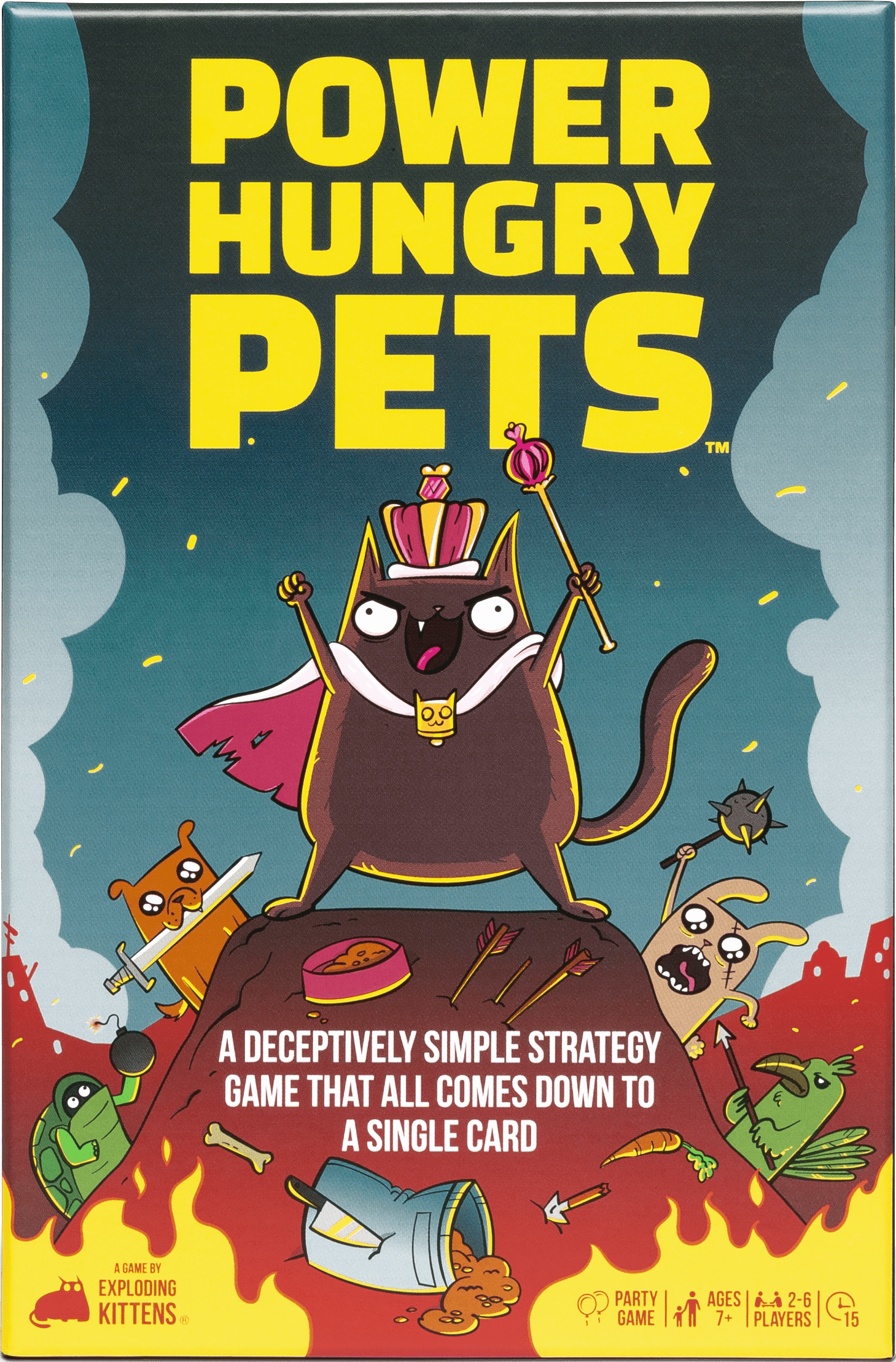 Power Hungry Pets box art