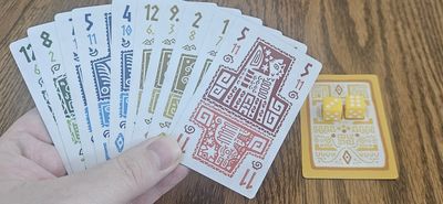 Prey trick-taking cards in play