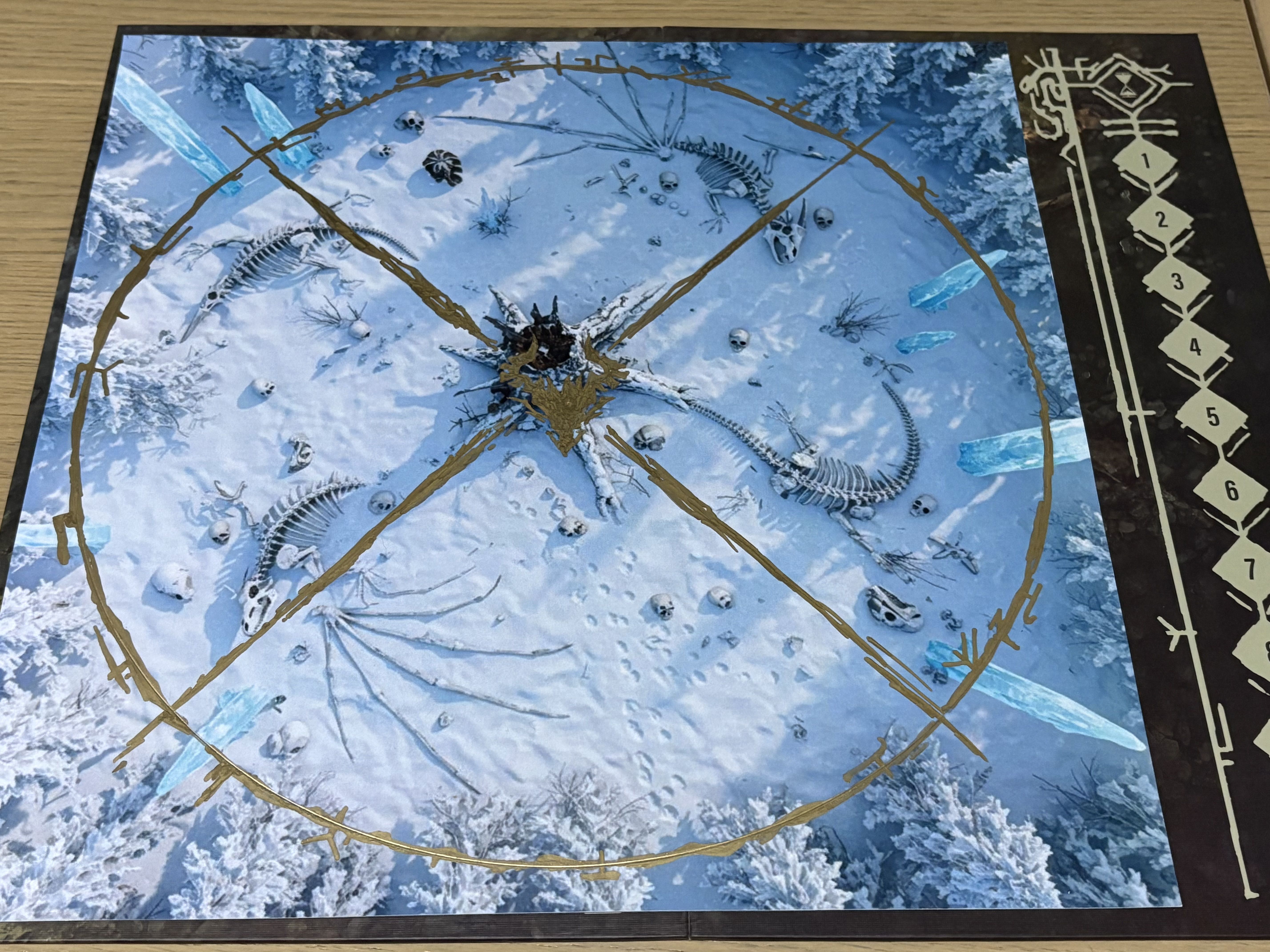 Primal The Awakening battle on an icy arena
