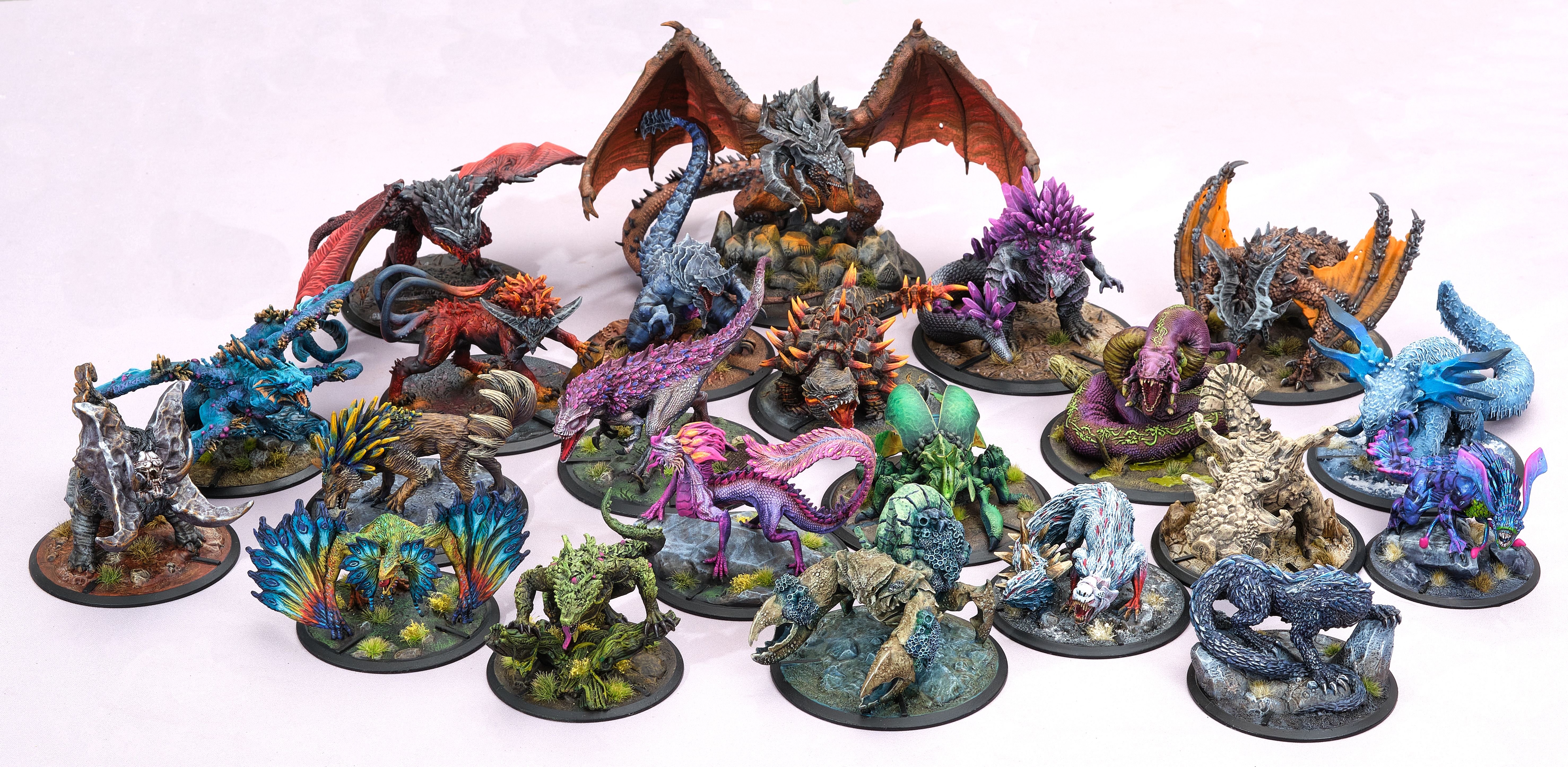 Primal The Awakening monster miniatures