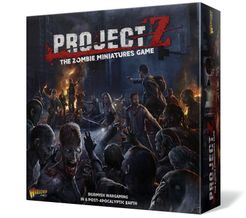 Project Z: The Zombie Miniatures Game box art