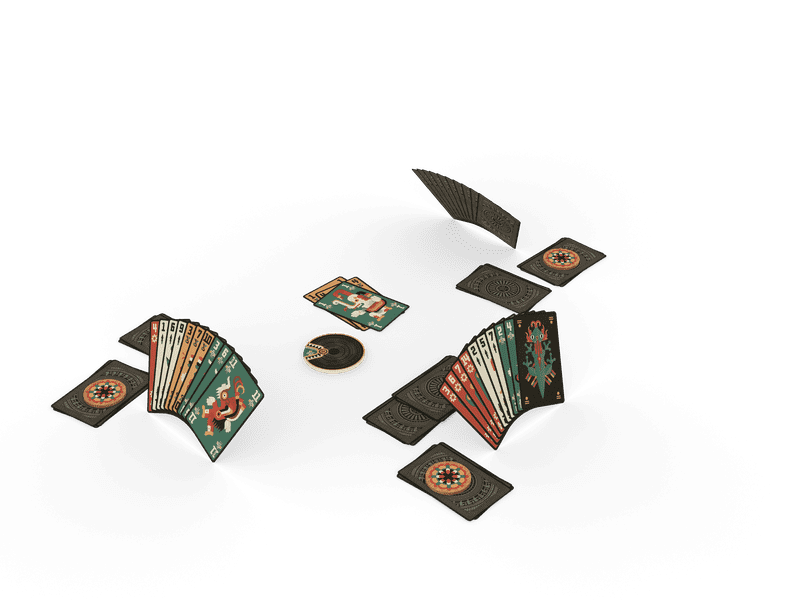 Prophecy card game components