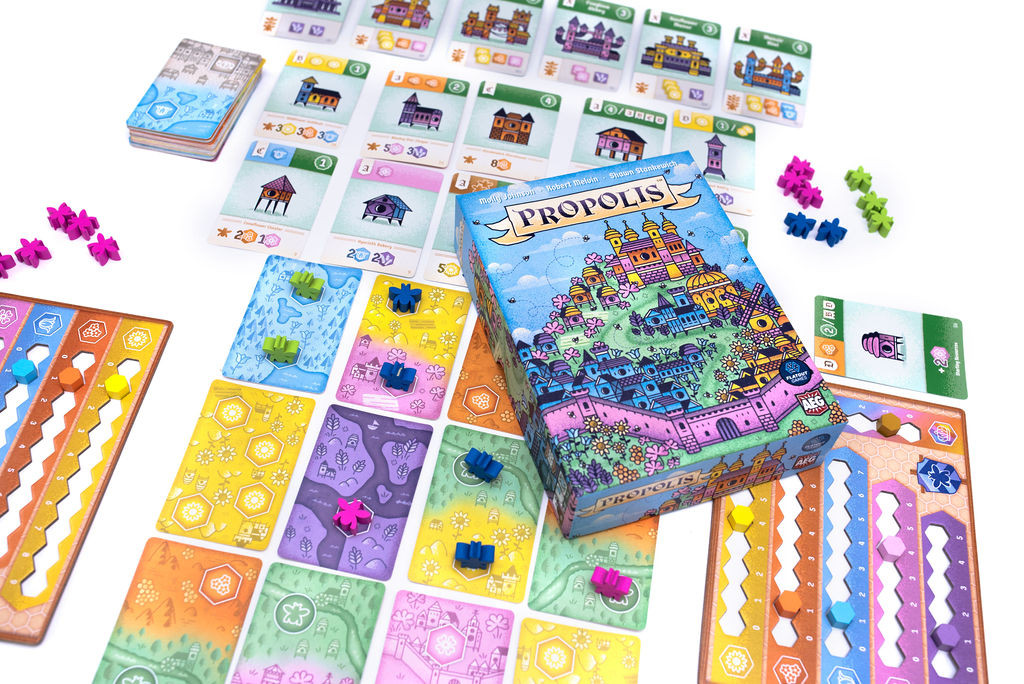 Propolis board game publisher gameplay setup