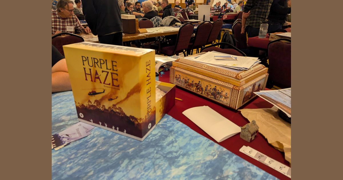 Purple Haze tactical mission on a table