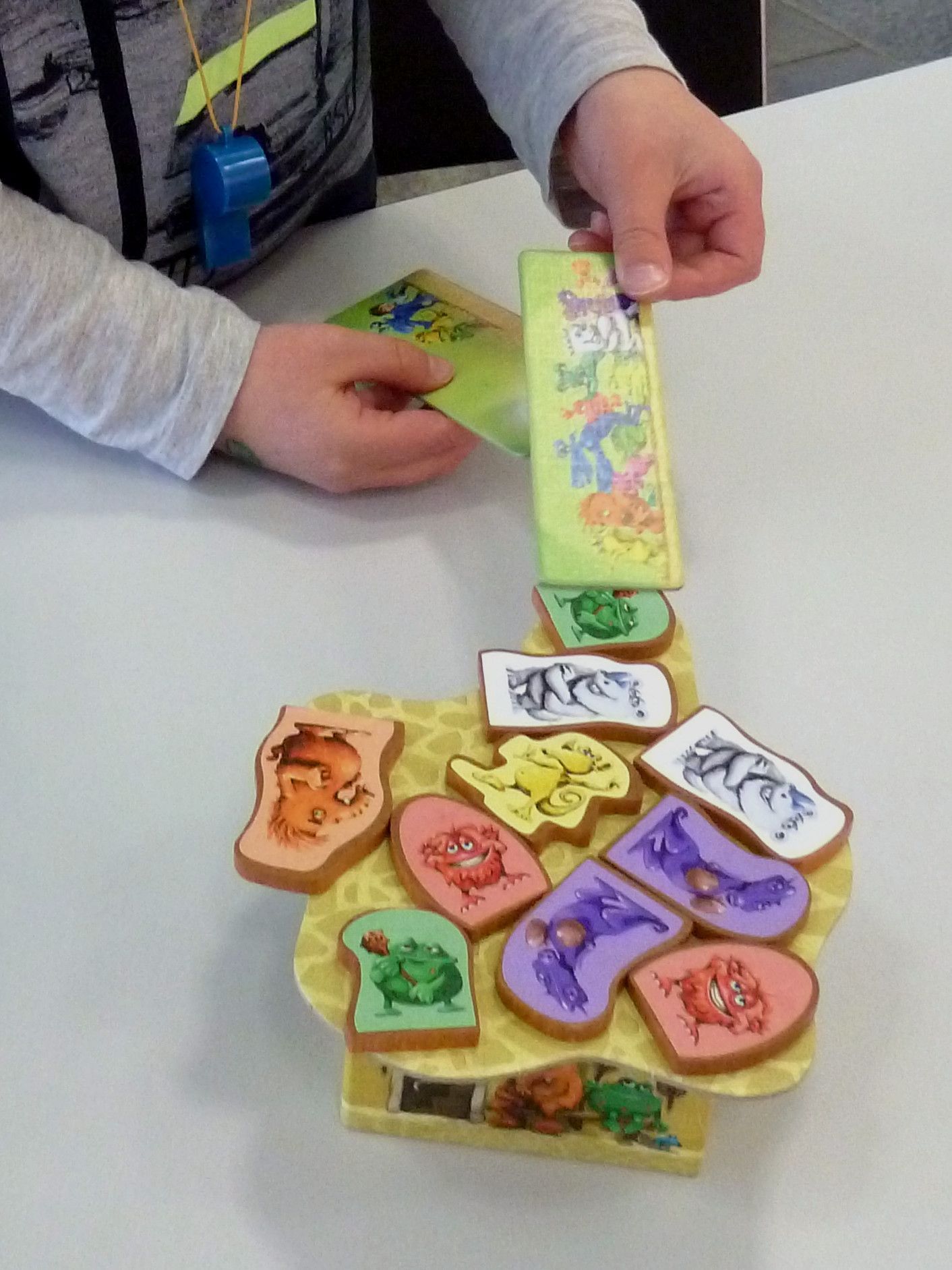Push a Monster game in progress