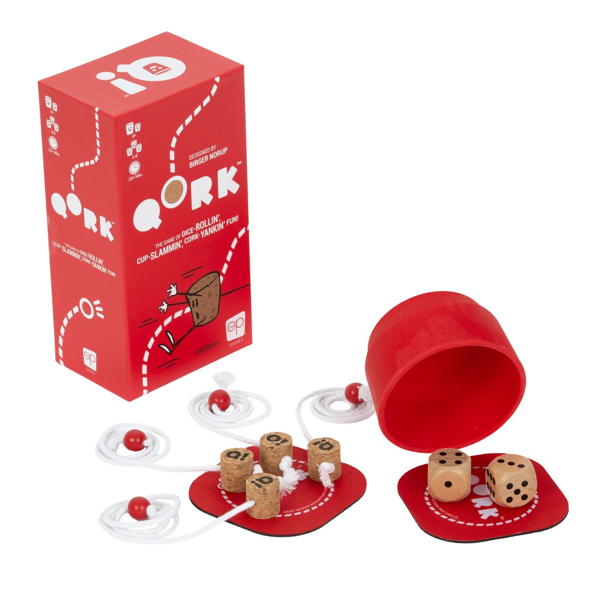 Qork retail box and package