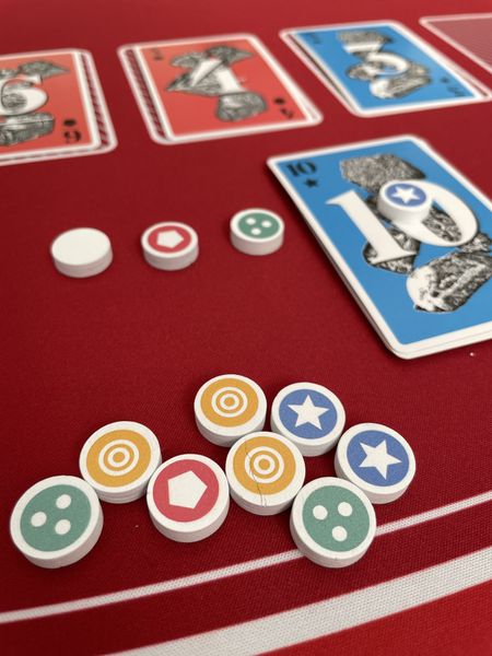 Quattro Trick-Taking game in progress