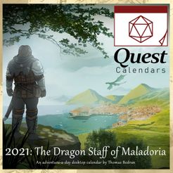 Quest Calendar: The Dragon Staff Of Maladoria box art