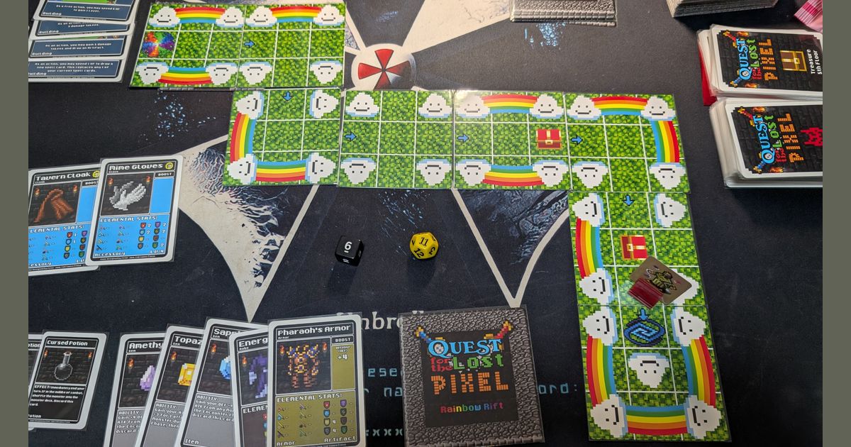 Quest for the Lost Pixel Rainbow Rift gameplay