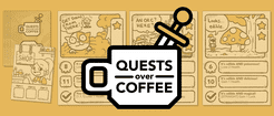 Quests Over Coffee box art