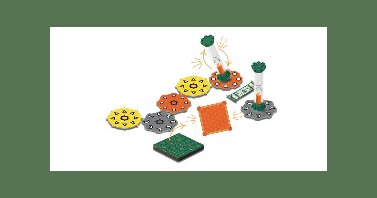 Quicksand gear tile scenario setup