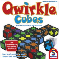 Qwirkle Cubes box art