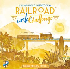 Railroad Ink Challenge: Shining Yellow Edition box art