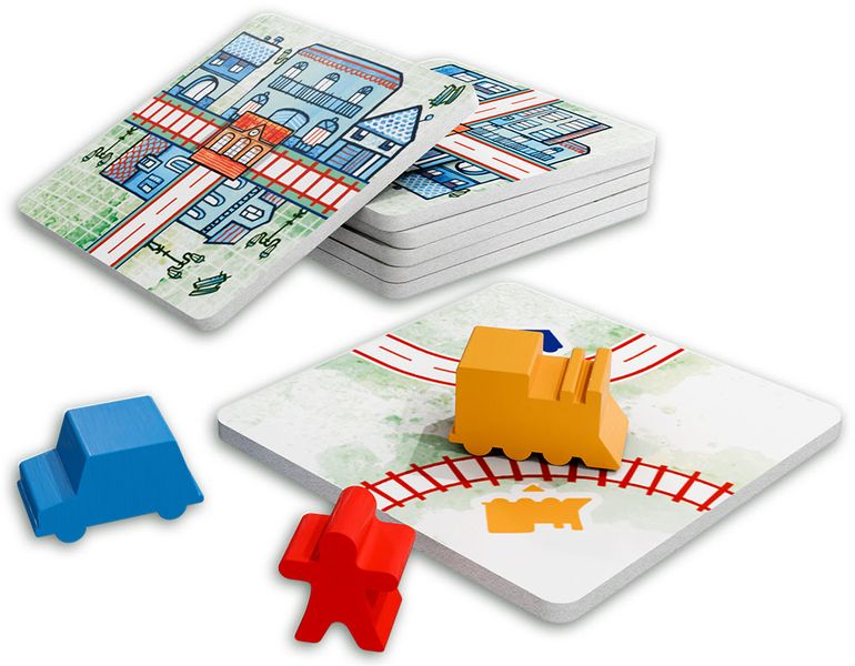Railroad Tiles promotional component display