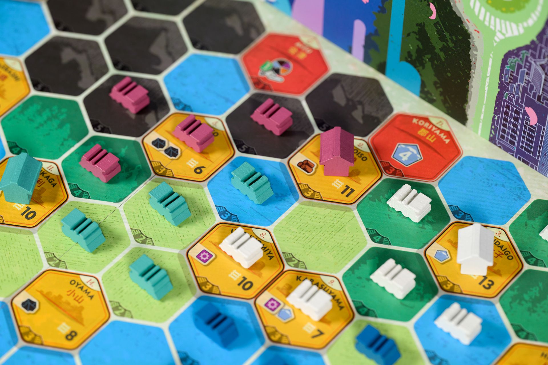 Railway Boom developing rail network during gameplay
