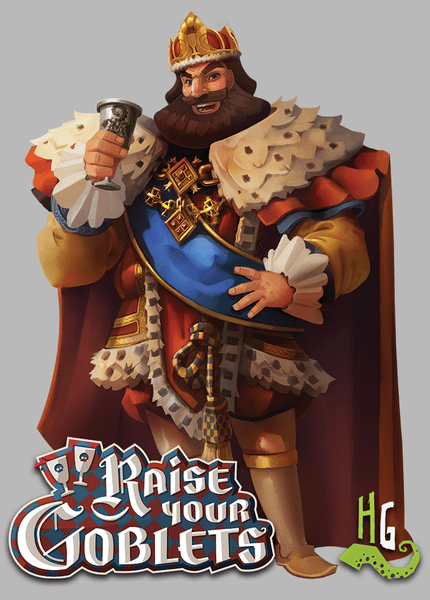 Raise Your Goblets cups and tokens