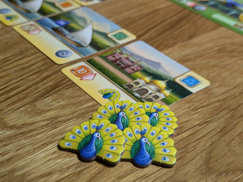Rajas of the Ganges Cards and Karma components