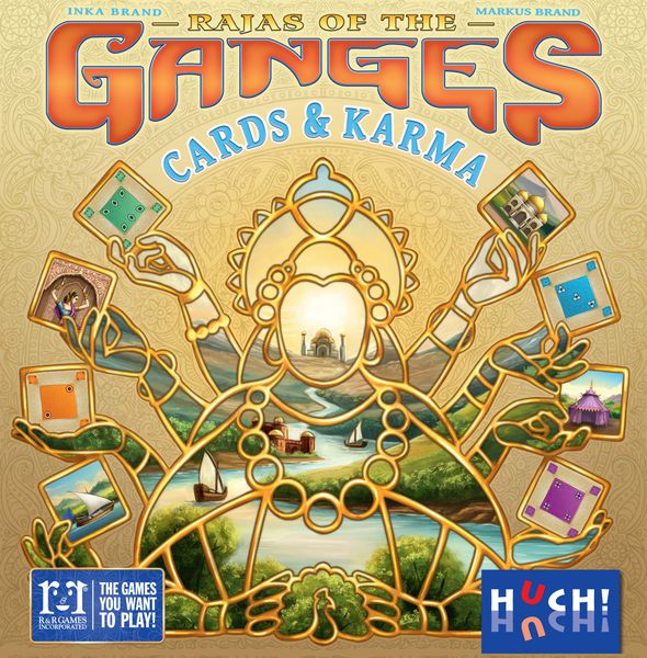 Rajas of the Ganges: Cards & Karma box art