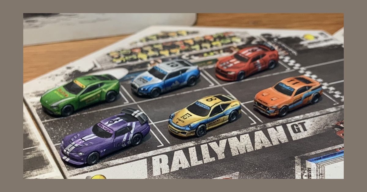 Rallyman GT modular circuit during play