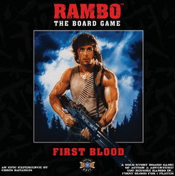 Rambo: The Board Game – First Blood box art