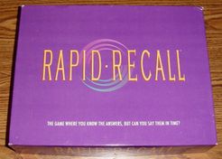 Rapid Recall box art