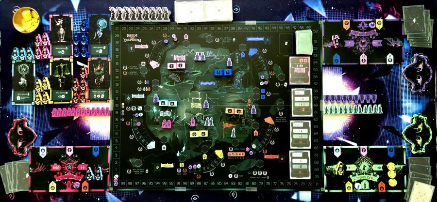 Realm of Reckoning three-player setup