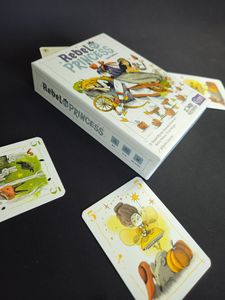 Rebel Princess trick-taking game in progress