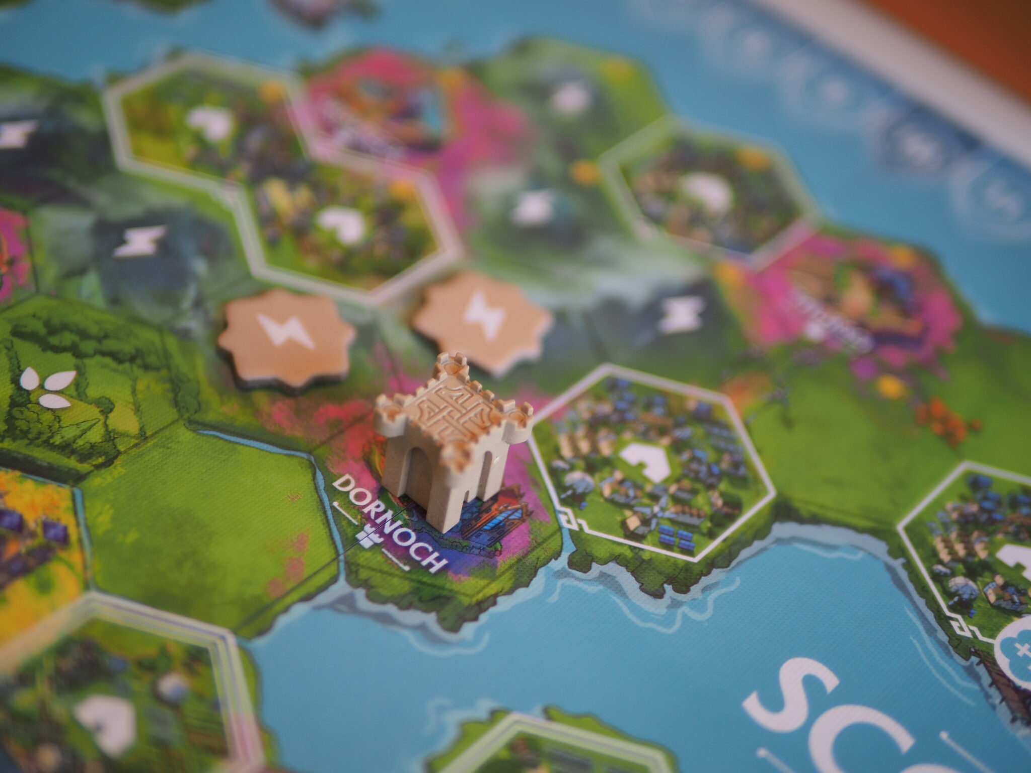 Rebirth board game components