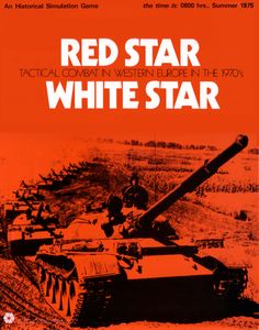 Red Star/white Star: Tactical Combat In Europe In The 1970's box art