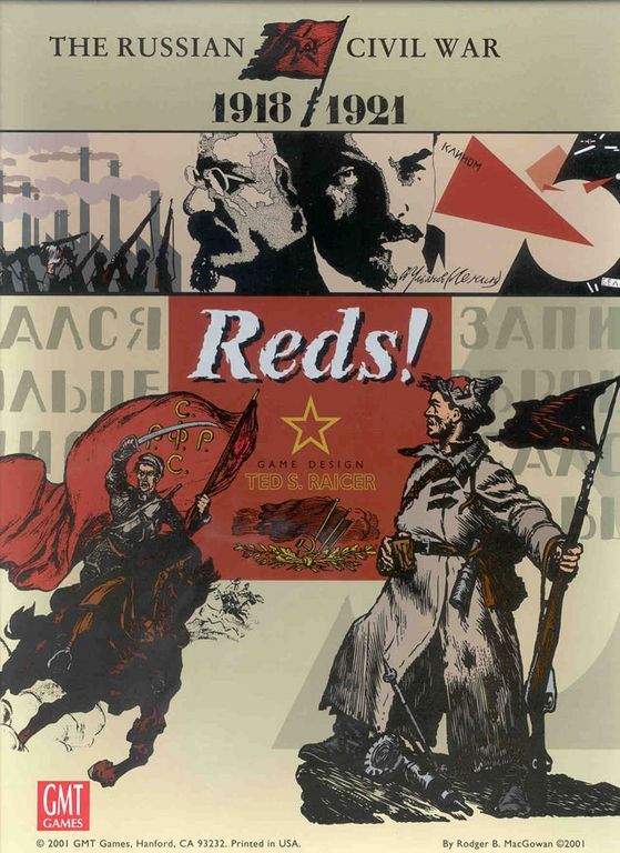Reds! The Russian Civil War 1918-1921 box art
