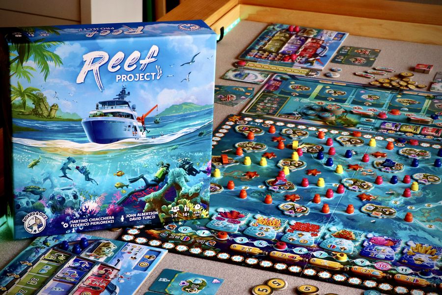 Reef Project game in progress